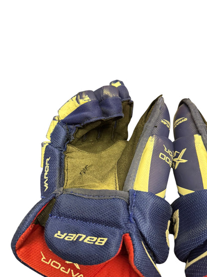 Bauer Vapor X800 Junior Ice Hockey Gloves 12” – Blue