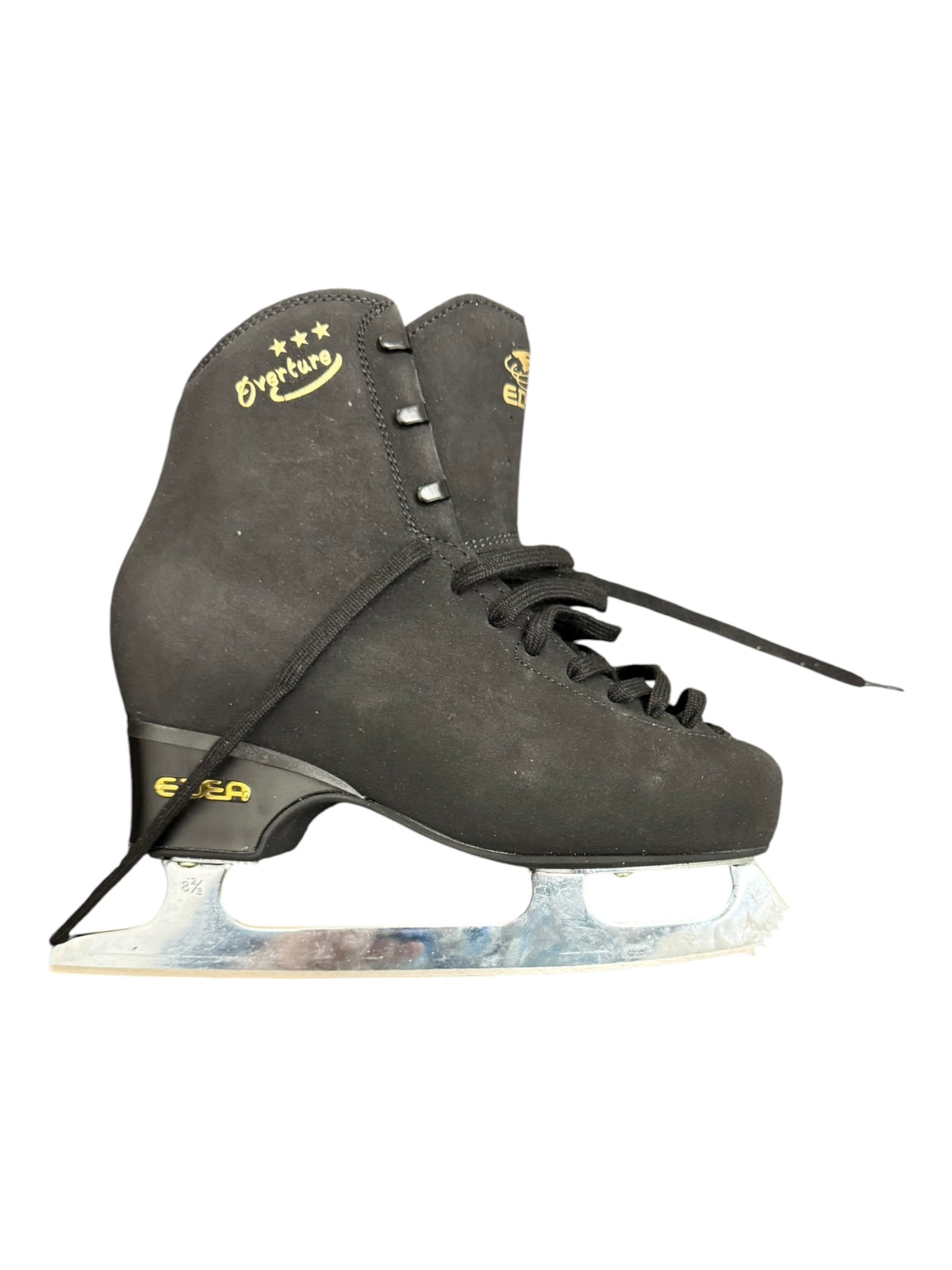 Edea Overture Black Figure Skates – UK Size 3 (240)
