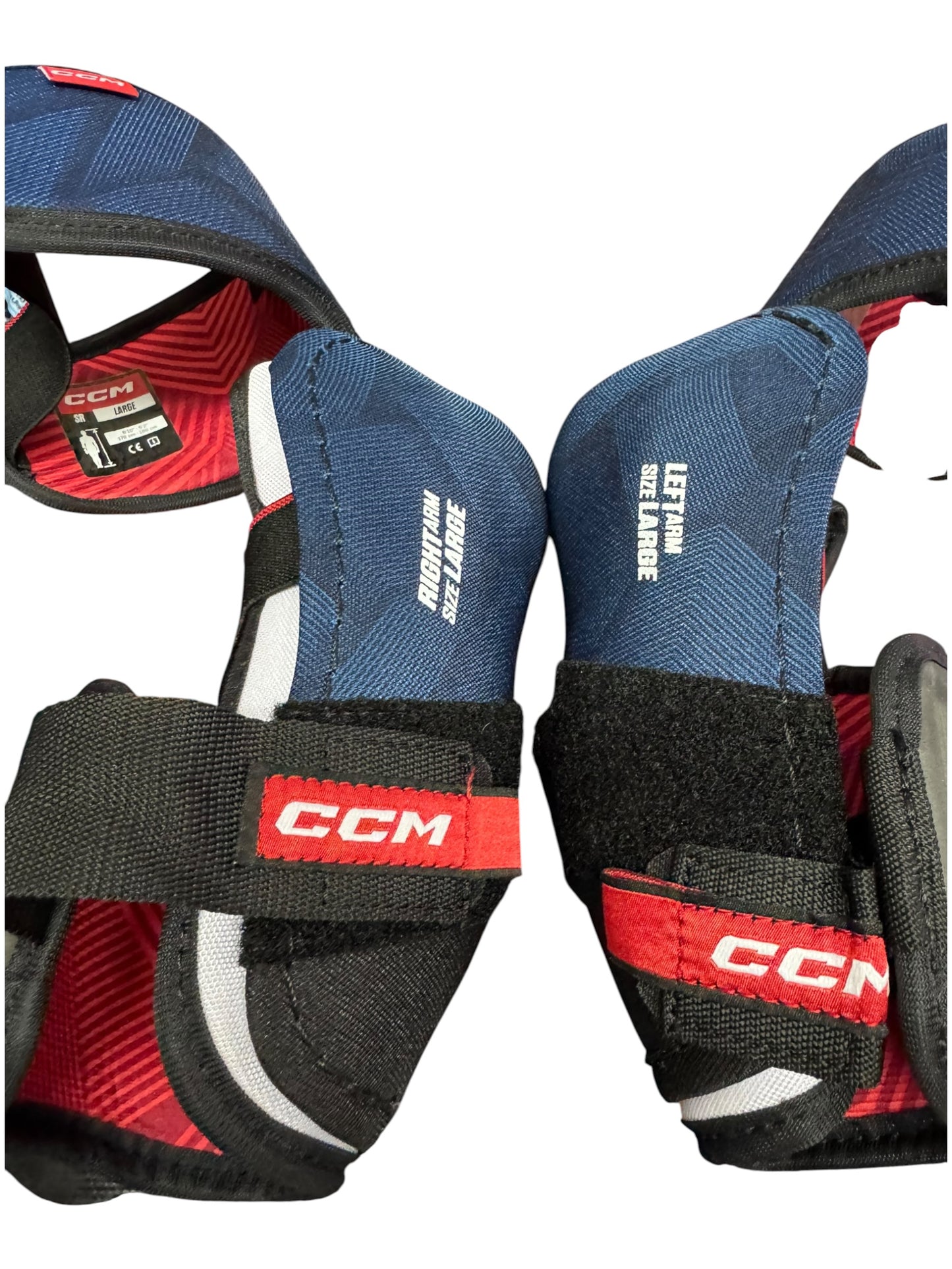 CCM Next Senior Ice Hockey Elbow Pads Large – Protective Hockey Gear