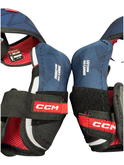 CCM Next Senior Ice Hockey Elbow Pads Large – Protective Hockey Gear