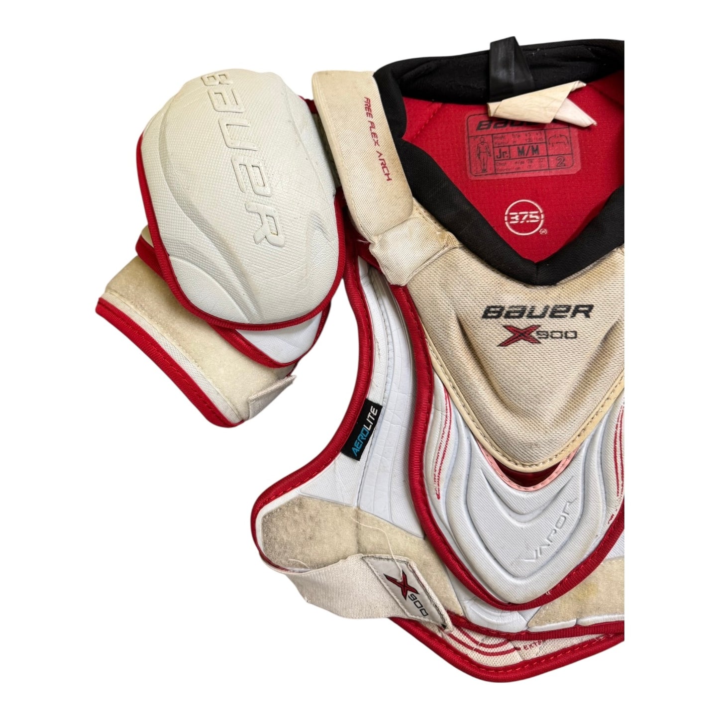 Bauer X900 Junior Ice Hockey Shoulder Pads Medium Used