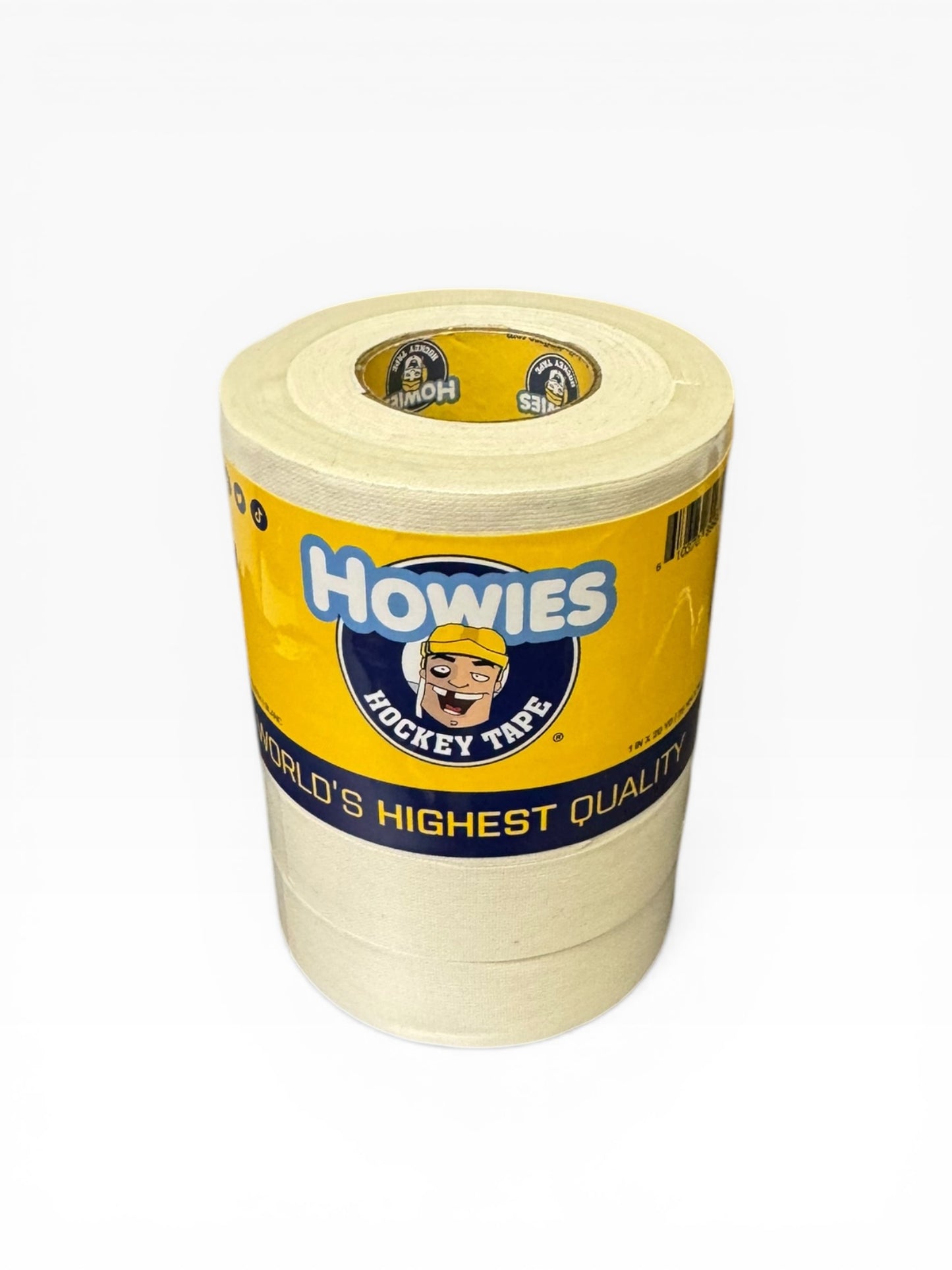 White Cloth Hockey Tape – 5-Roll Retail Pack