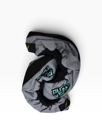 Puck Yeah Ice Hockey Fabric Skate Guards – Grey – Junior