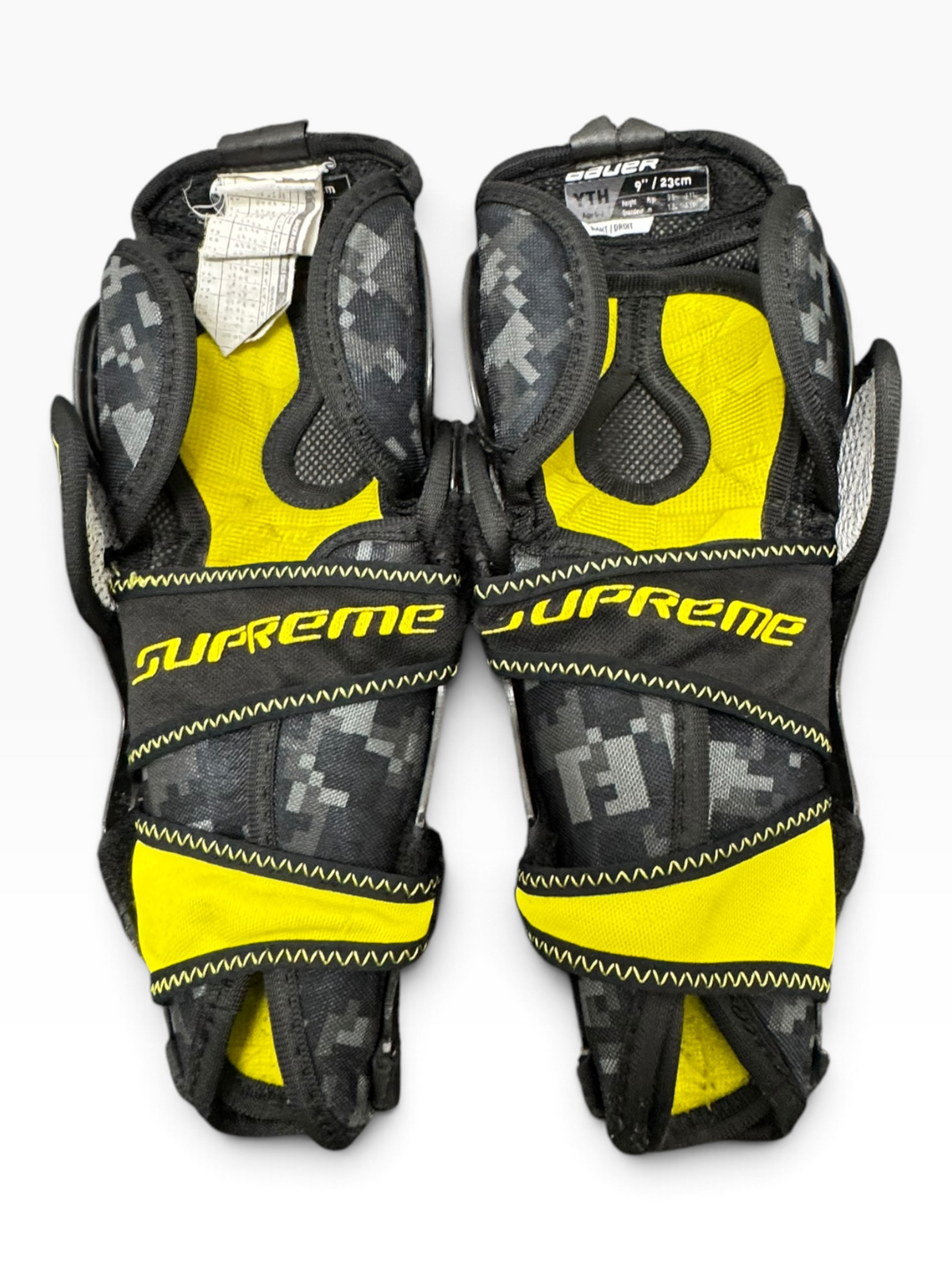 Bauer Supreme Mach Youth Ice Hockey Shin Pads – 9”