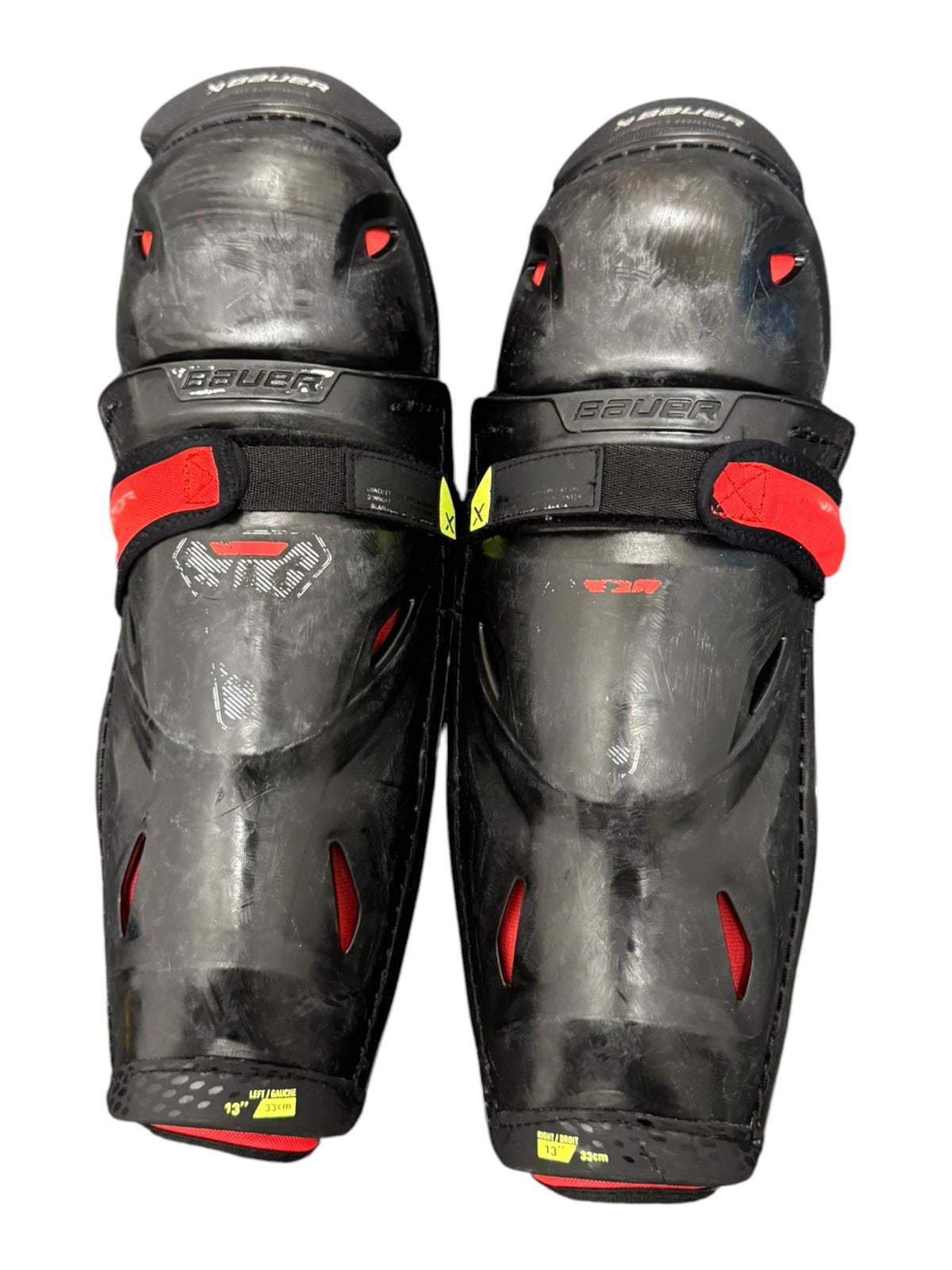 Bauer Vapor 3X Intermediate Ice Hockey Shin Pads – 13”