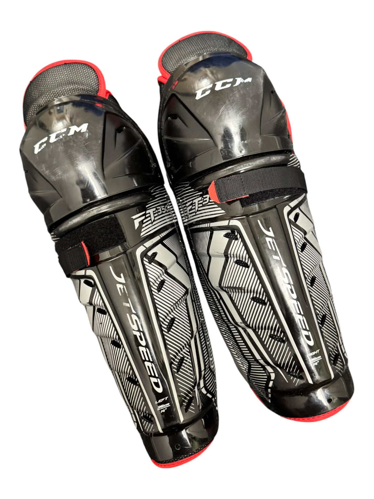 CCM FT350 Ice Hockey Shin Pads – 14”