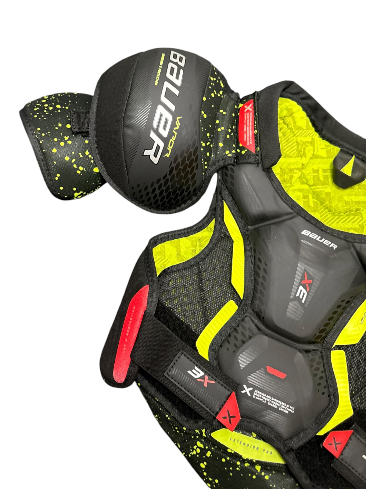 Bauer Vapor 3X Junior Ice Hockey Shoulder Pads – Small