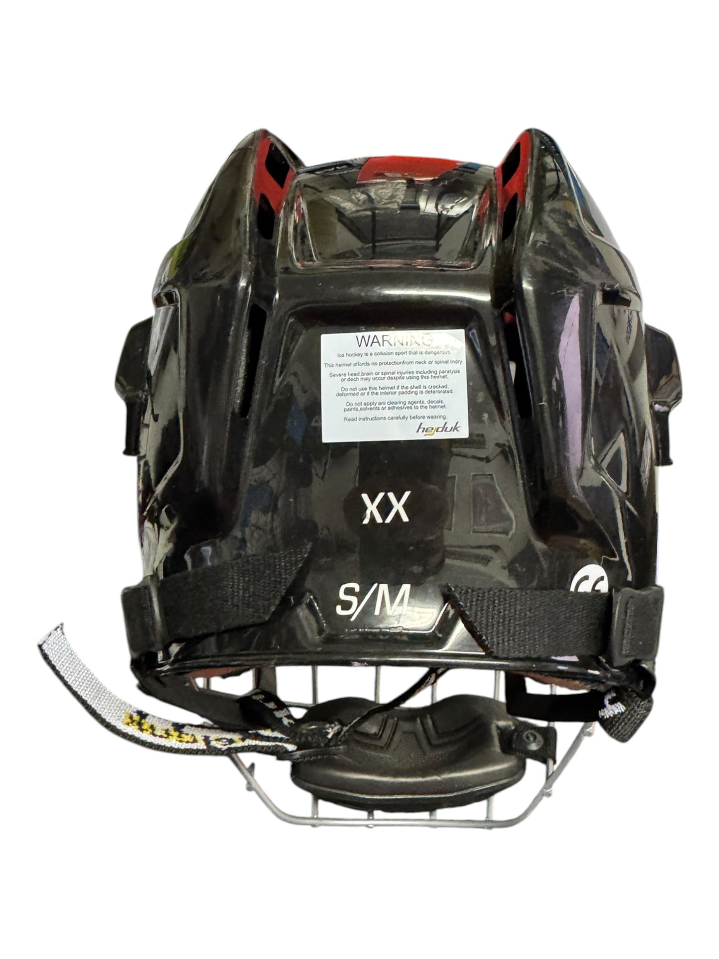 Hejduk Senior Ice Hockey Helmet – Black (S/M)