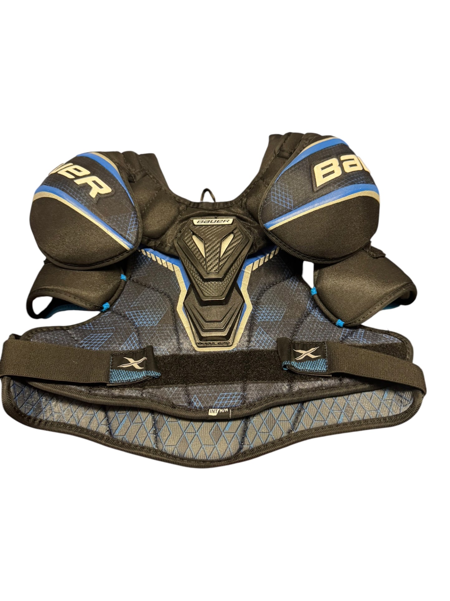 Bauer X S24 Intermediate Ice Hockey Shoulder Pads – Medium