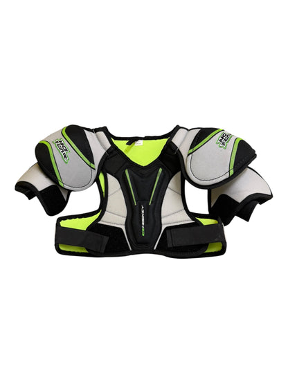No Fear Junior Ice Hockey Shoulder Pads Size Small Used