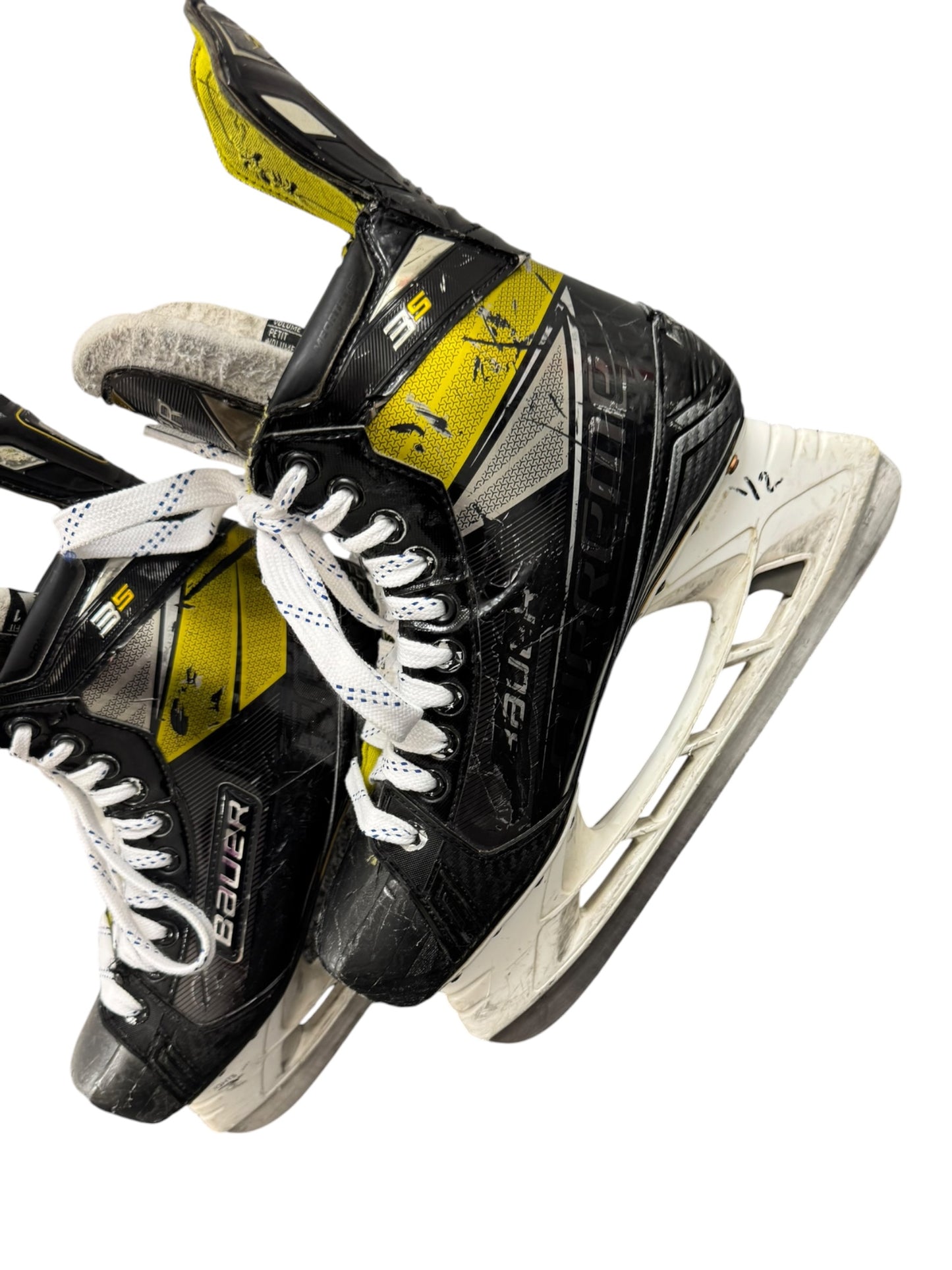 Bauer Supreme 3S Senior Ice Hockey Skates – Size 10 – Fit 1 – Pro Used