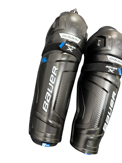 Bauer X S24 Intermediate Ice Hockey Shin Pads – 14”
