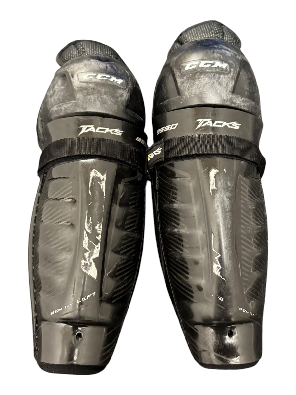 CCM Tacks 9550 Junior Ice Hockey Shin Pads – 11”