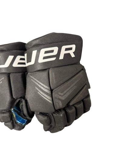 Bauer X S24 Junior Ice Hockey Gloves – 10” – Black