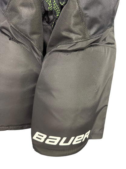 Bauer X S24 Junior Ice Hockey Shorts – Large – Black/Blue – Used
