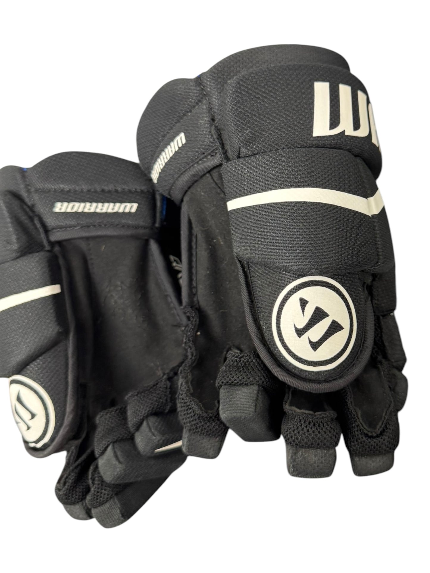 Warrior Covert Junior Ice Hockey Gloves – 10” – Black – Used