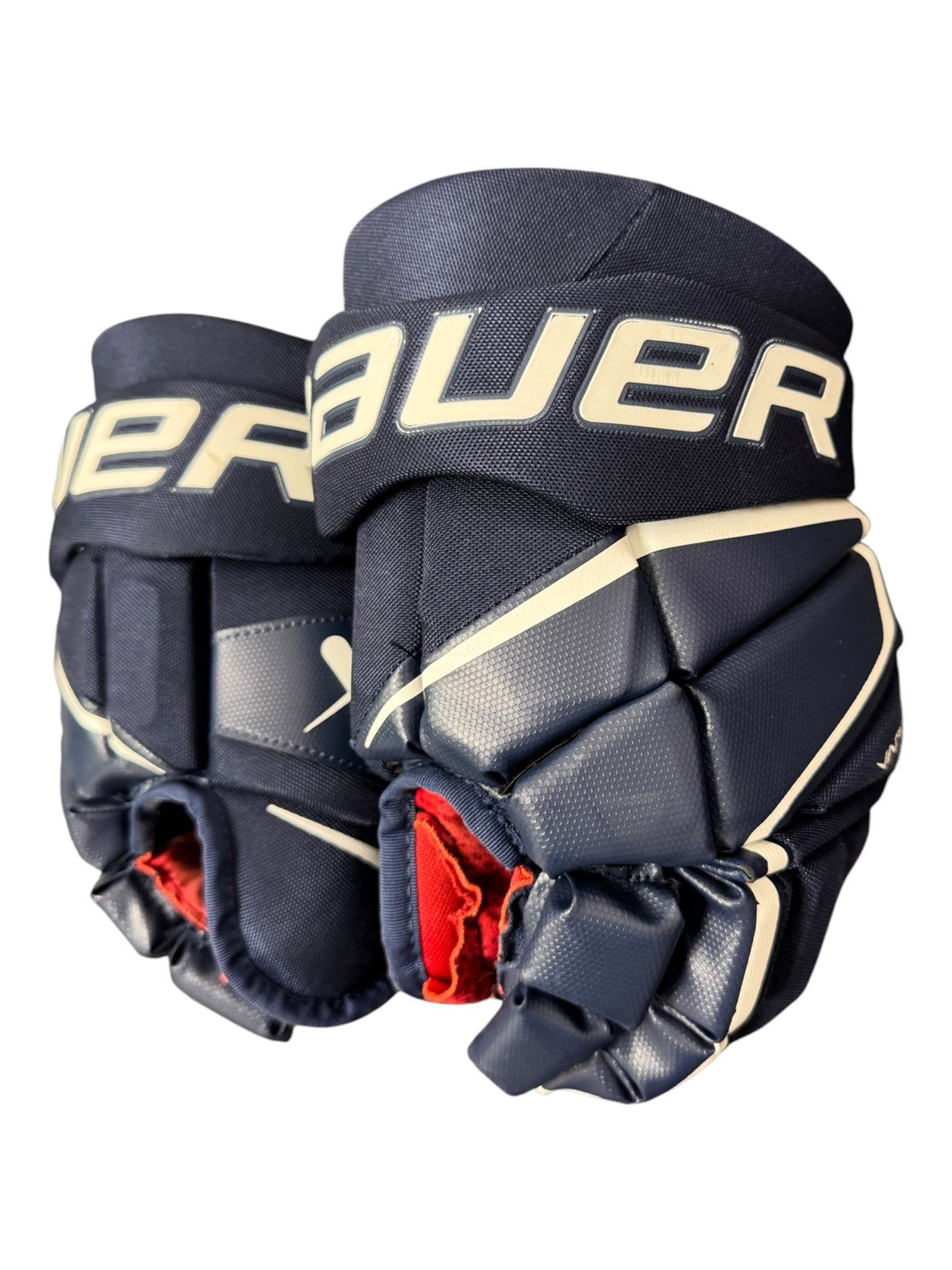 Bauer Vapor 3X Intermediate Ice Hockey Gloves – Navy, 13”