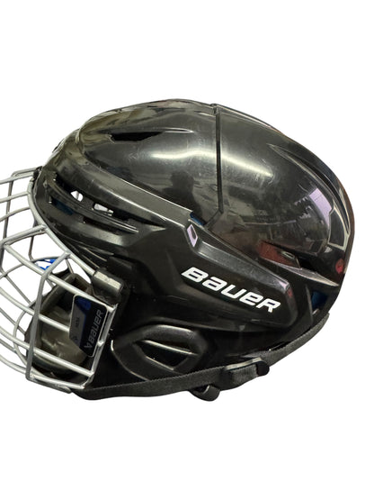 Bauer Re-Akt 55 Combo Ice Hockey Helmet – Medium – Black