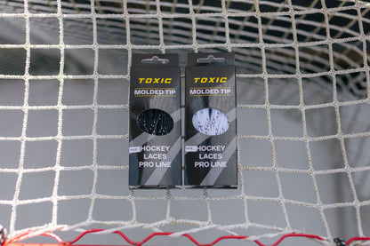 Toxic Hockey Ice Hockey Skate Laces White 72” to 120” Durable