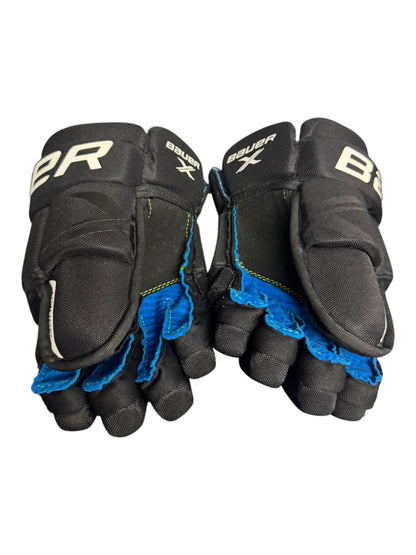 Bauer X S24 Junior Ice Hockey Gloves – 11” – Very Good Condition