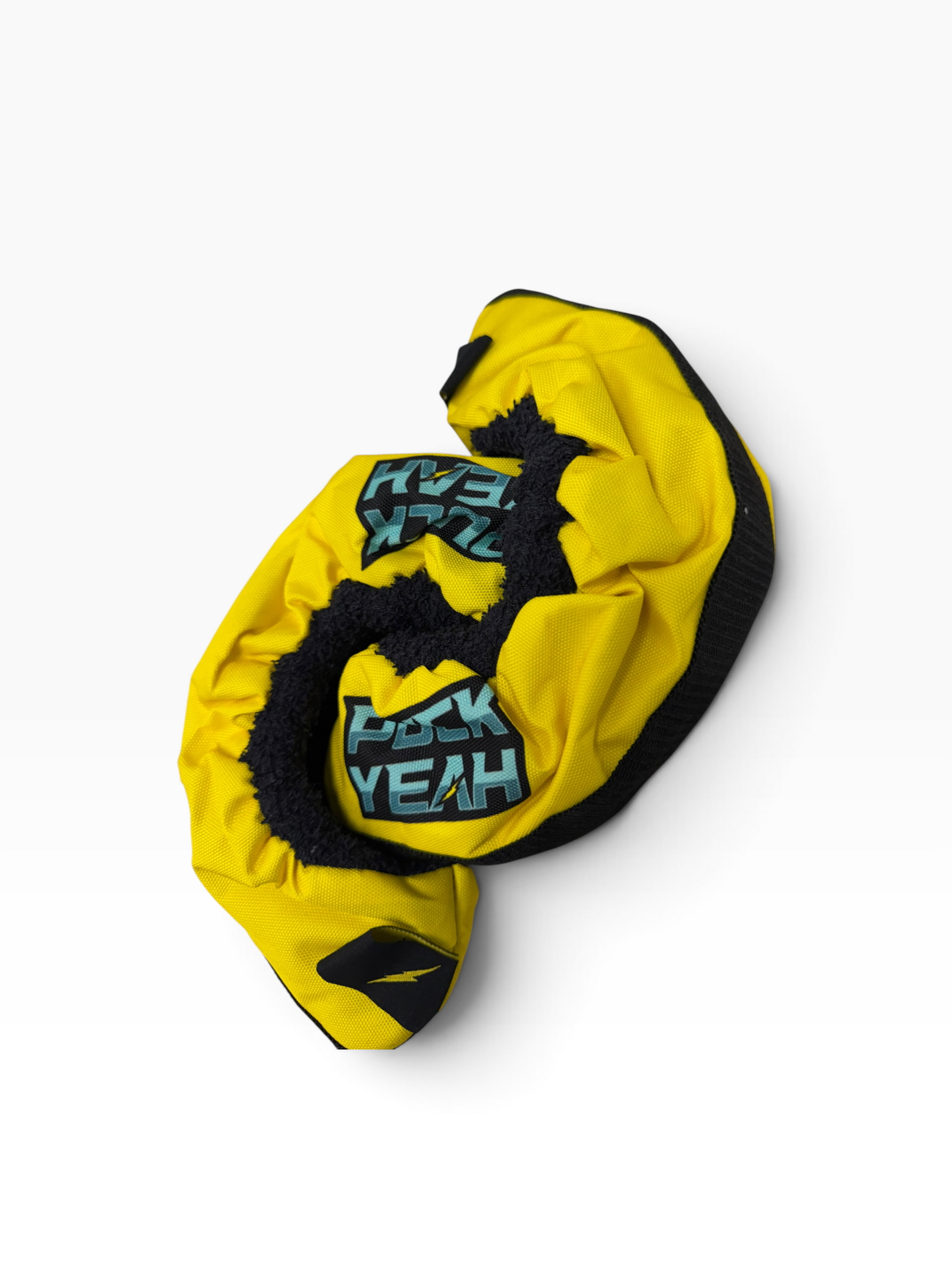 Puck Yeah Ice Hockey Fabric Skate Guards – Yellow – Junior & Senior