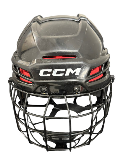 CCM Tacks 70 Ice Hockey Helmet Small Black Used
