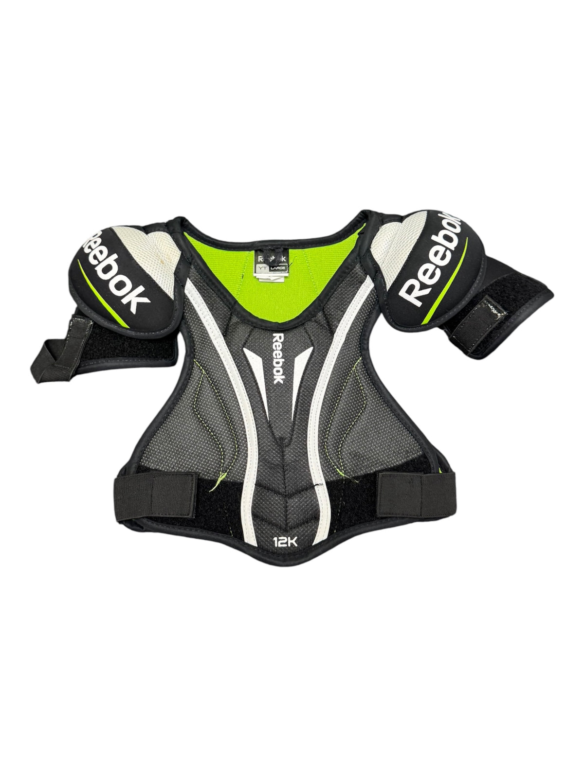 Reebok 12K Youth Ice Hockey Shoulder Pads – Large