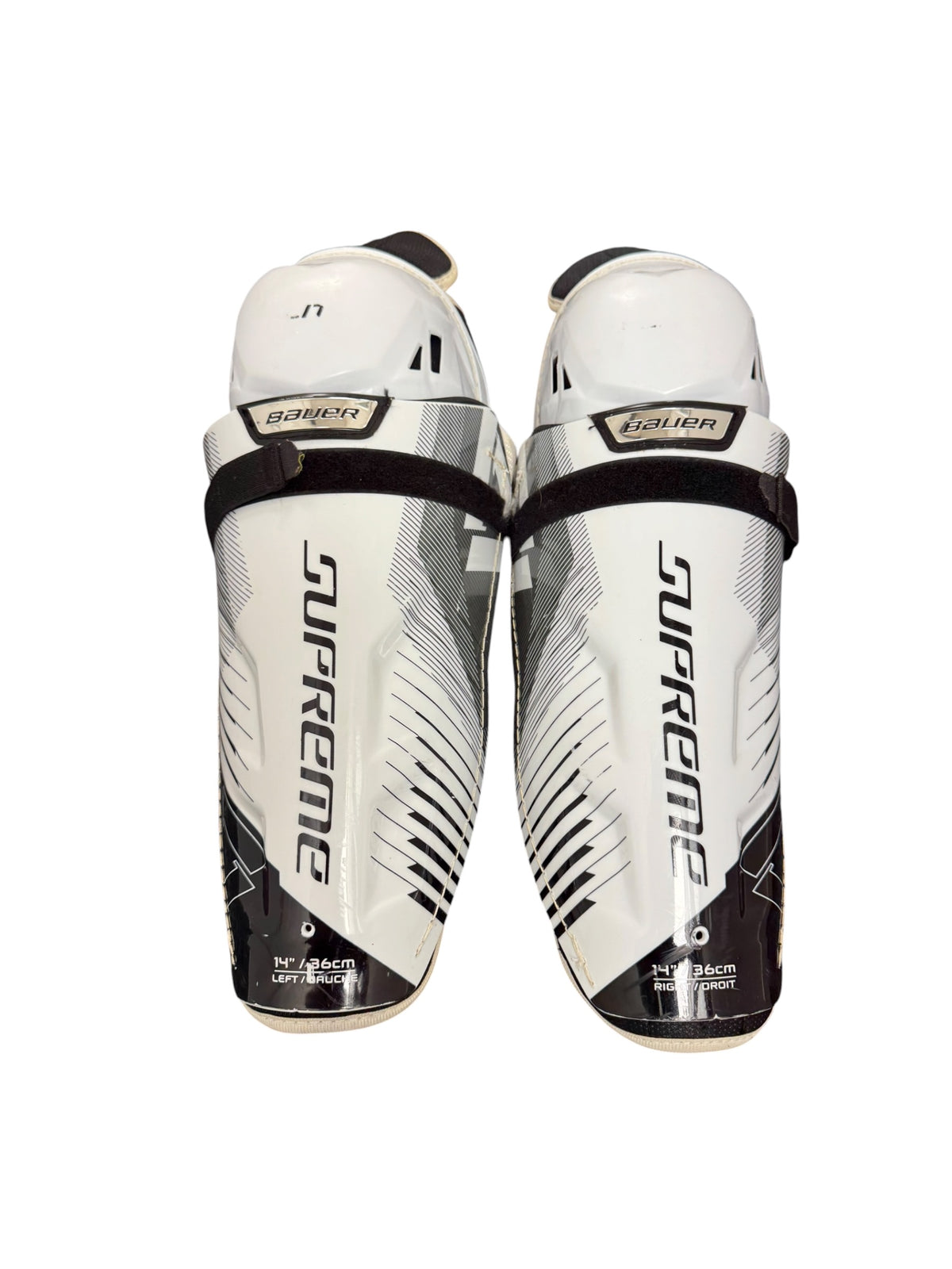 Bauer Supreme Elite Ice Hockey Shin Pads – 14”