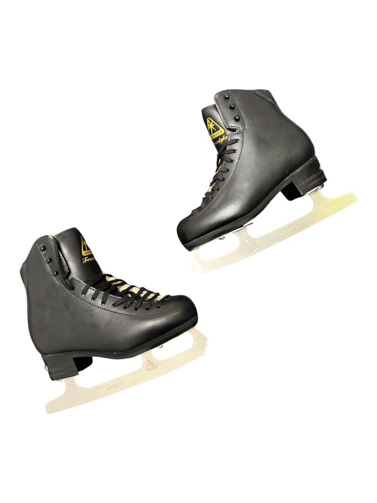 Jackson Freestyle Figure Ice Skates – Black, Size 1.5