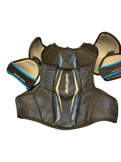 Bauer X S24 Intermediate Ice Hockey Shoulder Pads – Medium