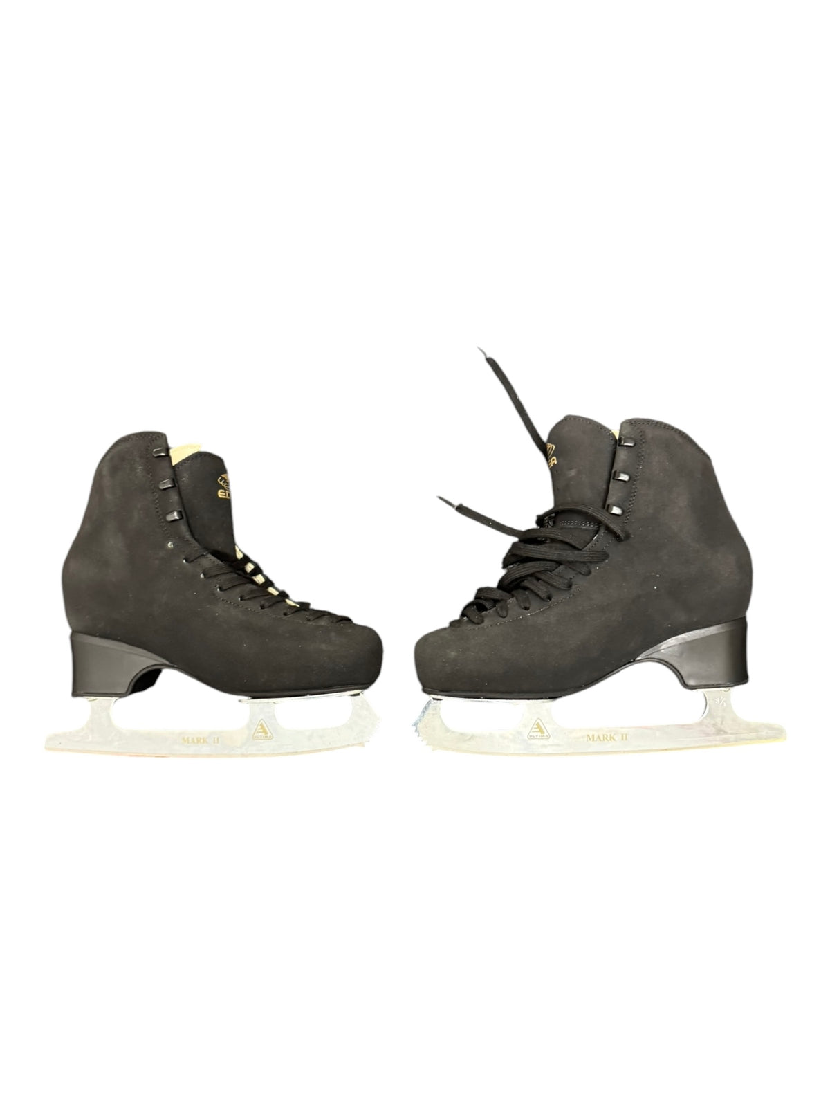 Edea Overture Black Figure Skates – UK Size 3 (240)