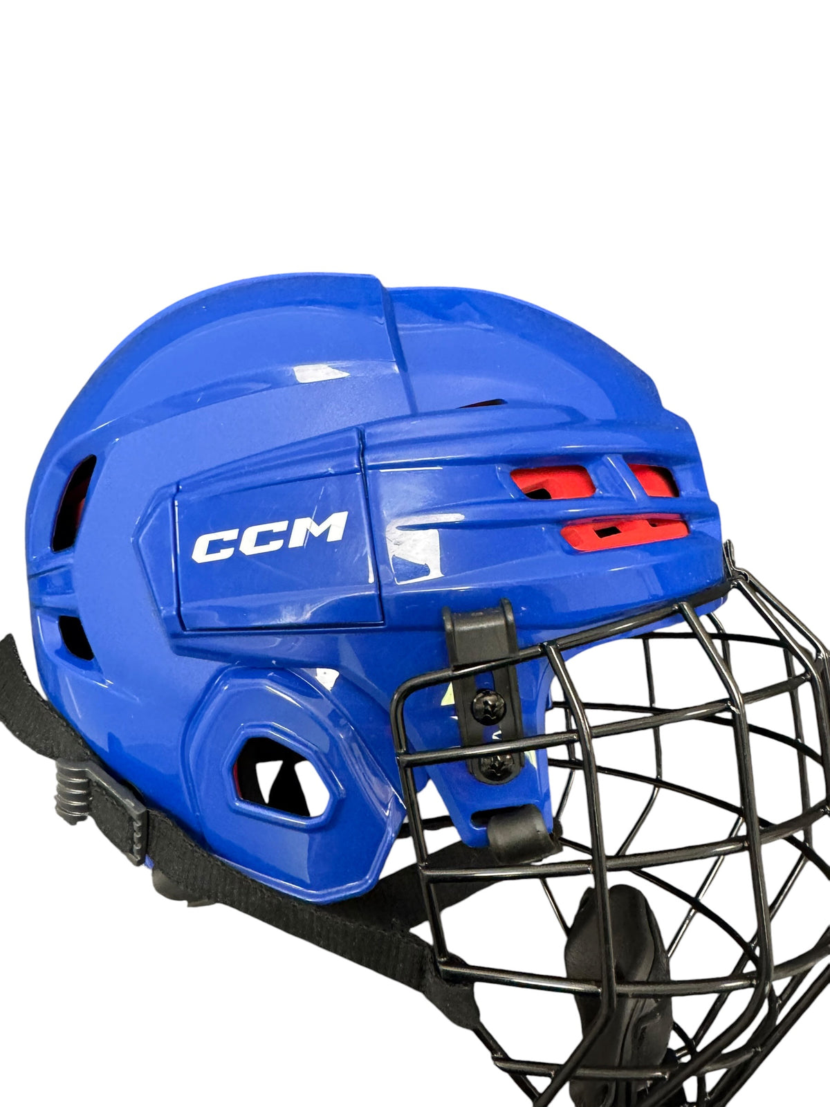 CCM Tacks 70 Senior Ice Hockey Helmet Small Blue