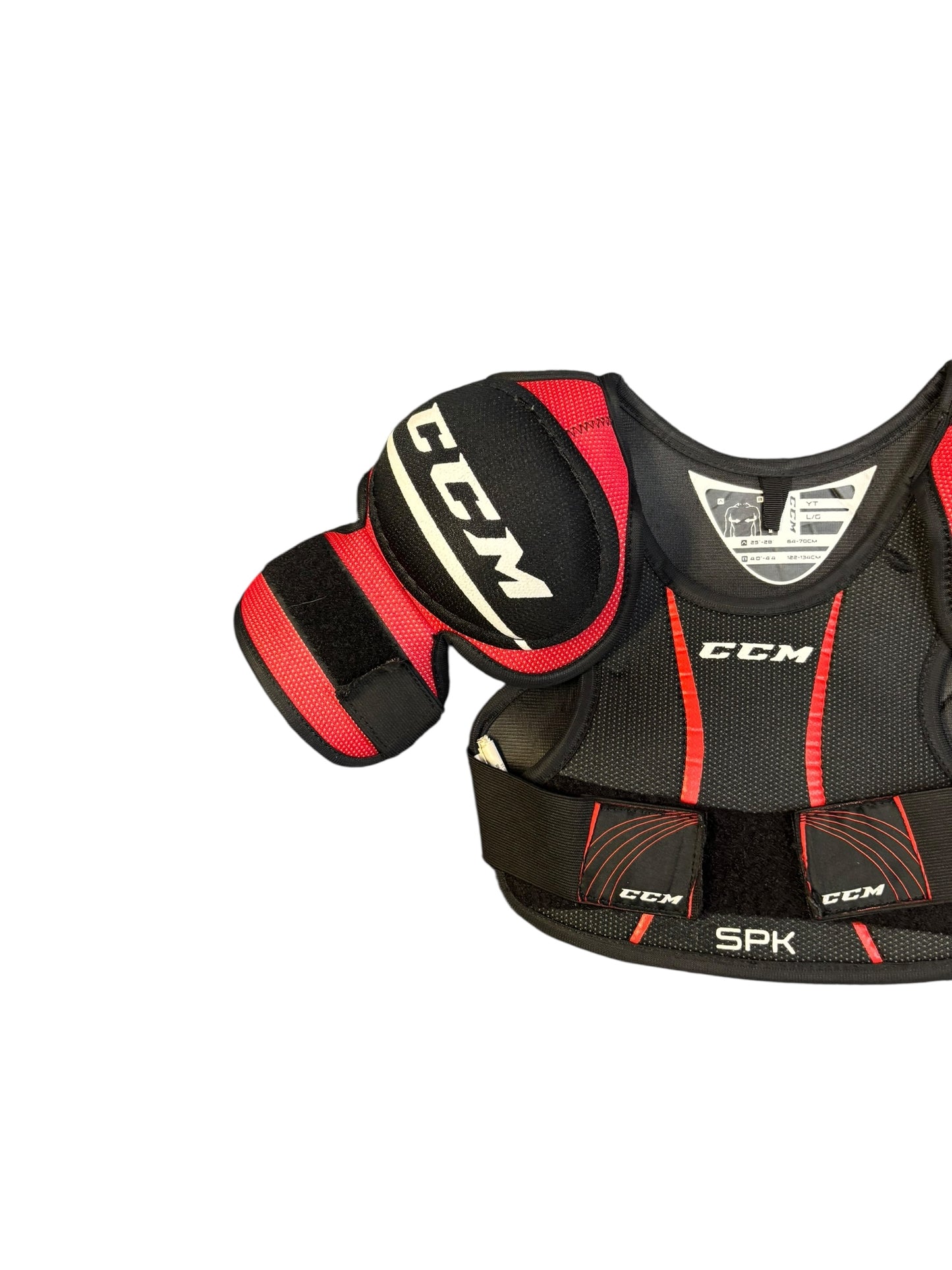 CCM SPK Youth ice hockey shoulder pads size large