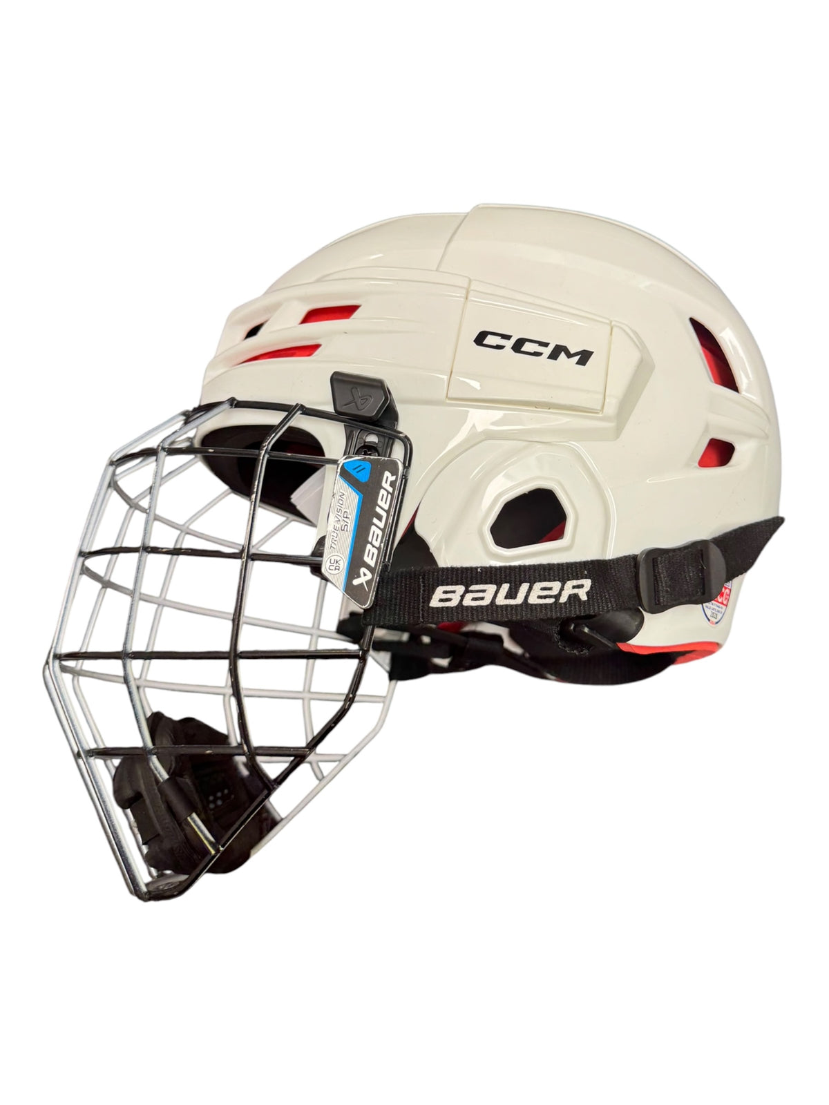 CCM Tacks 70 Ice Hockey Helmet Small White