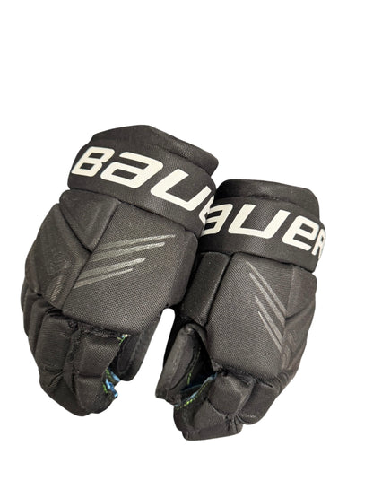 Bauer X S24 Junior Ice Hockey Gloves – 10” – Black