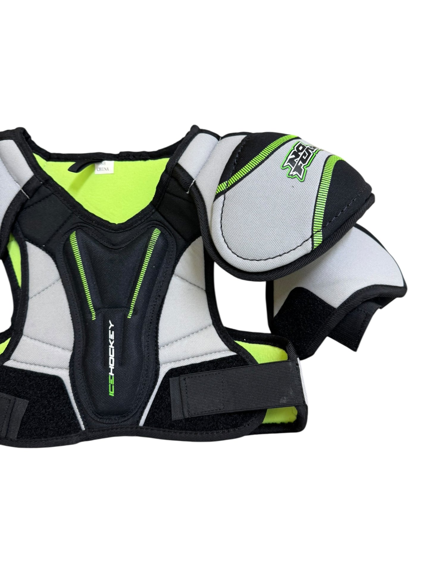 No Fear Junior Ice Hockey Shoulder Pads Size Small Used