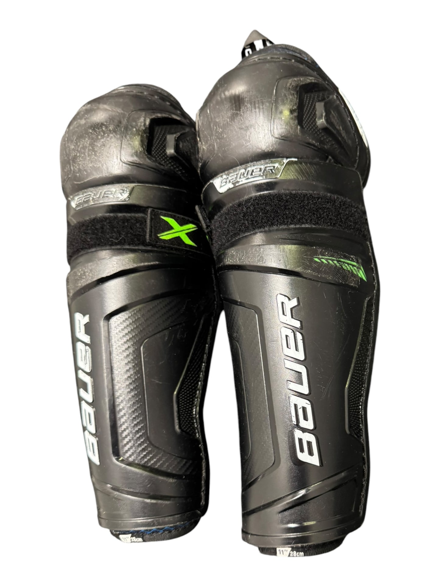 Bauer X S21 Junior Ice Hockey Shin Pads 11”