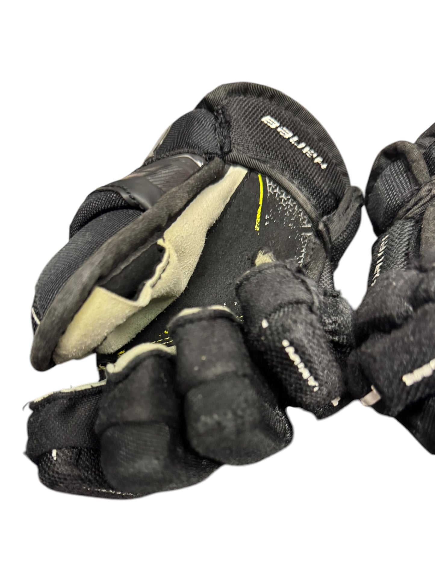 Bauer Supreme 3S Pro Junior Ice Hockey Gloves – 10” – Black – Used