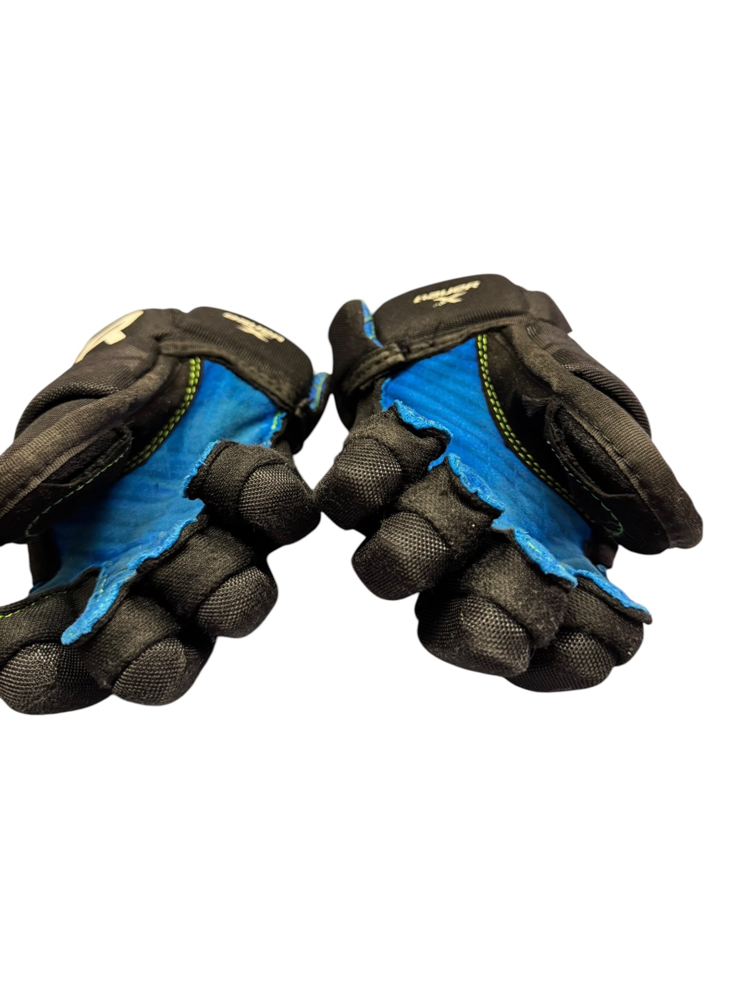 Bauer X S24 Youth Ice Hockey Gloves – 9” – Black/Blue – Used