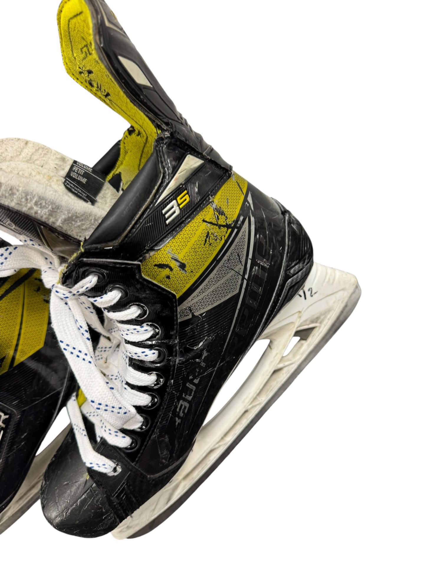 Bauer Supreme 3S Senior Ice Hockey Skates – Size 10 – Fit 1 – Pro Used