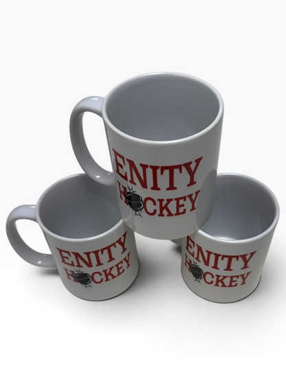 Enity Hockey Mug White Iconic Logo