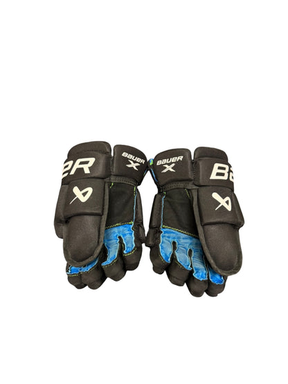 Bauer X S24 Junior Ice Hockey Gloves – 10” – Black