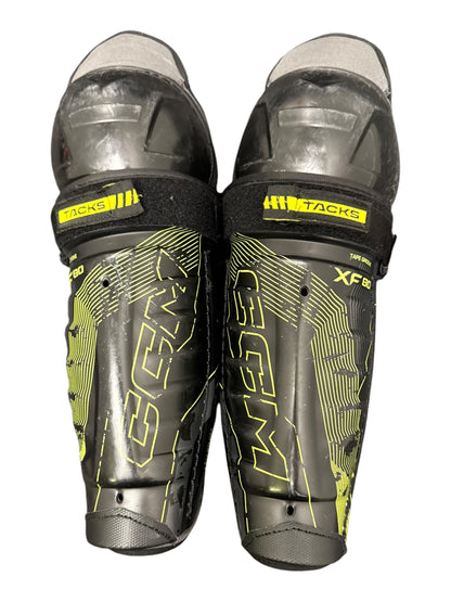CCM XF80 Junior Ice Hockey Shin Pads – 11”