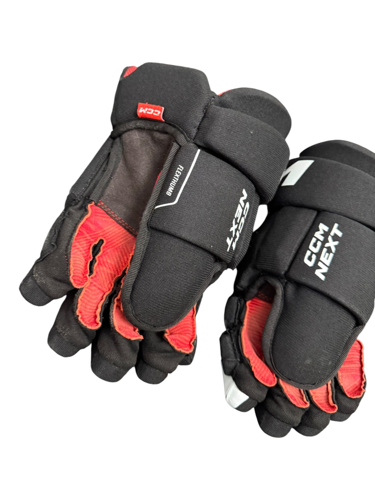 CCM Next Intermediate Ice Hockey Gloves 13 Inch Black/Red