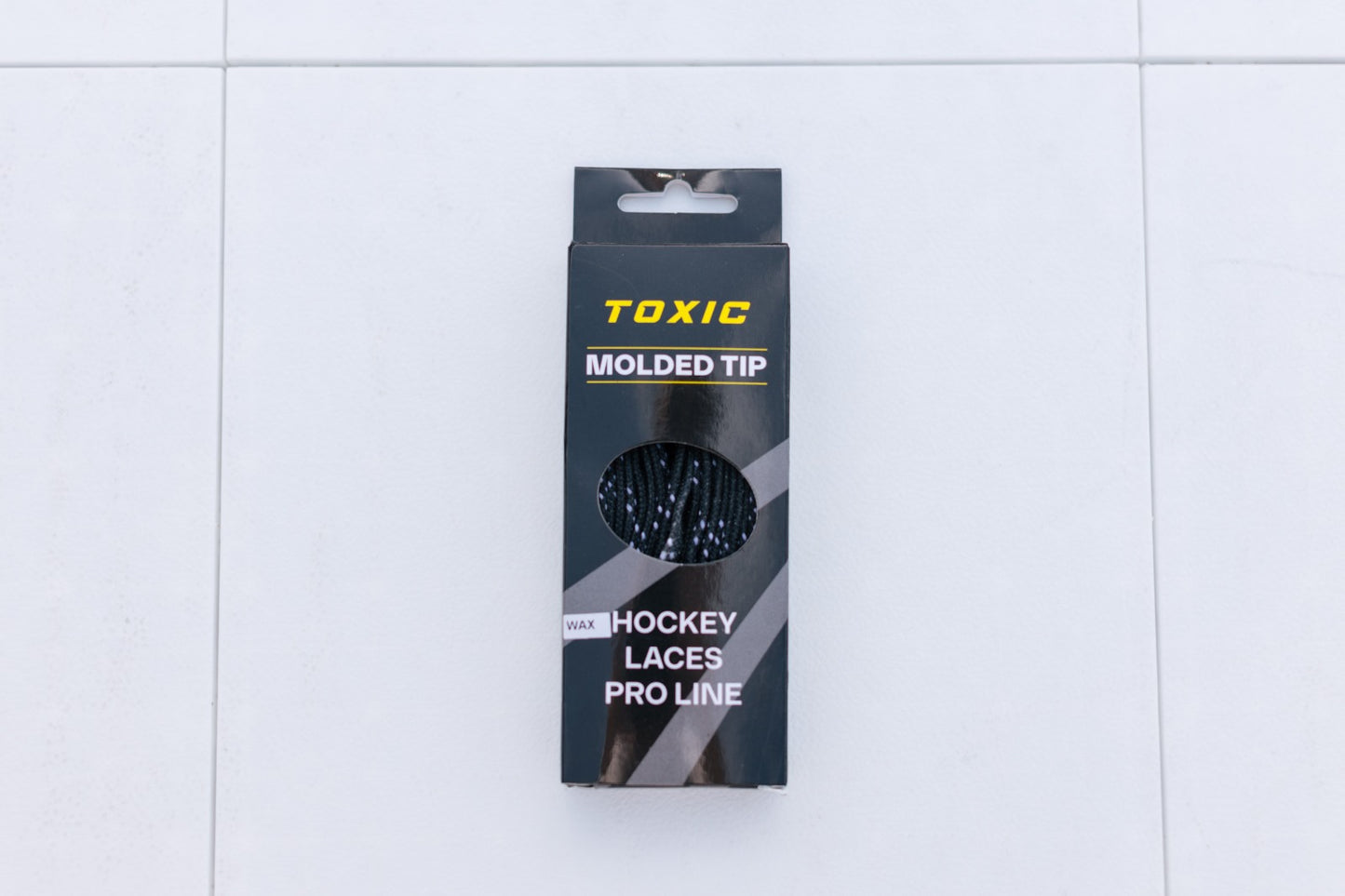 Toxic Hockey Ice Hockey Skate Laces White 72” to 120” Durable