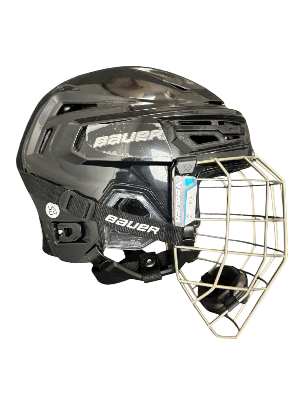 Bauer Re-Akt 155 Ice Hockey Helmet – Large – Black