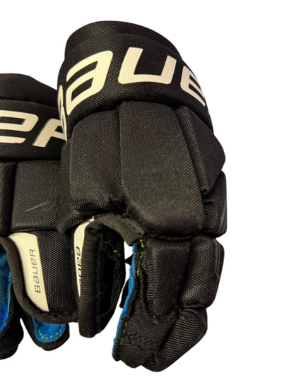 Bauer X S24 Youth Ice Hockey Gloves – 9” – Black/Blue – Used