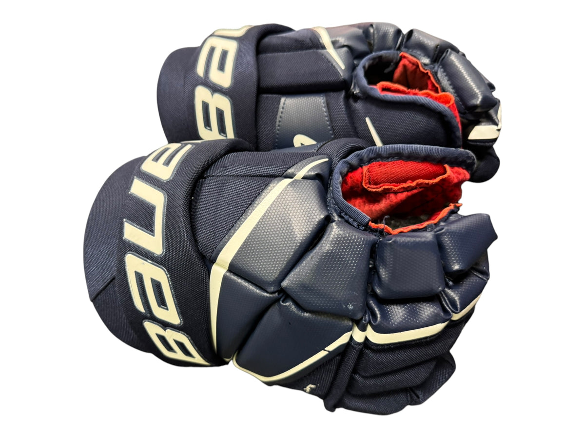Bauer Vapor 3X Intermediate Ice Hockey Gloves – Navy, 13”