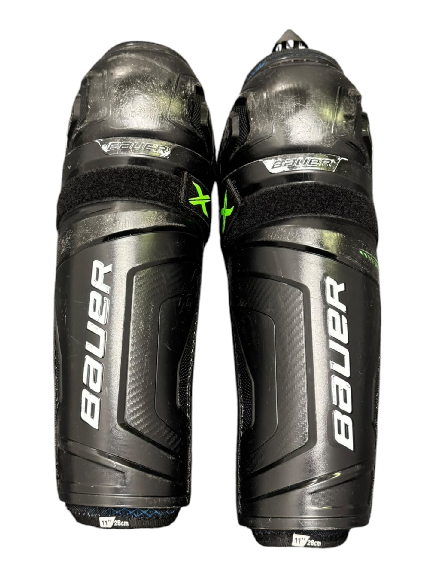 Bauer X S21 Junior Ice Hockey Shin Pads 11”