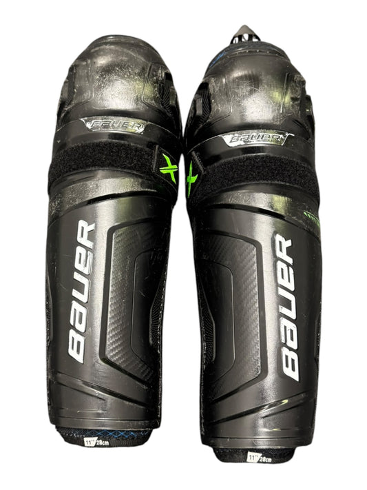 Bauer X S21 Junior Ice Hockey Shin Pads 11”